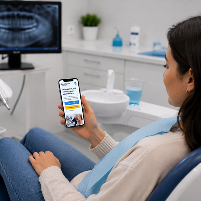 3. krok DentalCheck - Výběr pacienta a zprostředkování termínu
