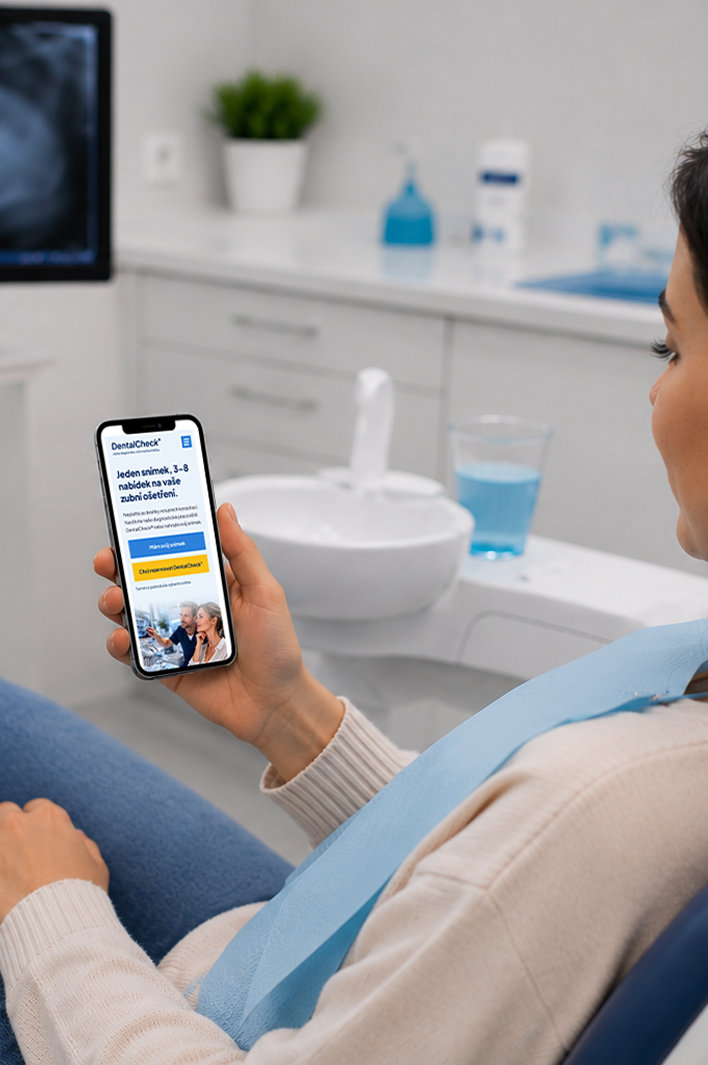 3. krok DentalCheck - Výběr pacienta a zprostředkování termínu